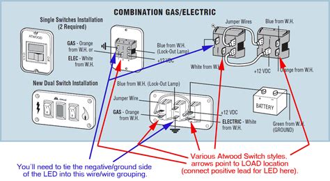 Use the previous wire connections as a. I am replacing my Atwood GC6AA-9E Water Heater with a ...