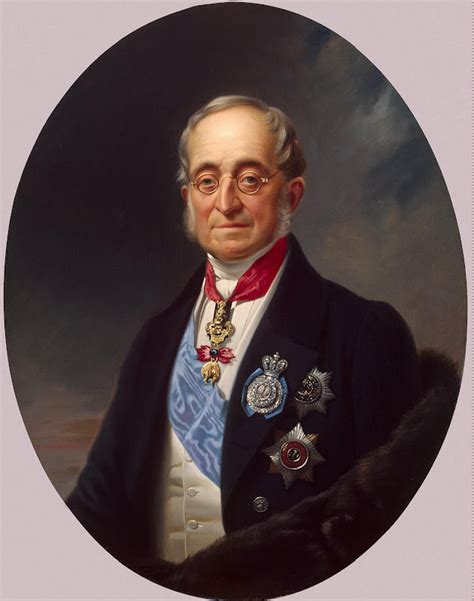 Portrait Of Karl Nesselrode Franz Kruger Endless Paintings