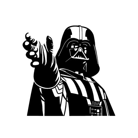 Instant Download darth vader svg Darth Vader Silhouette | Etsy