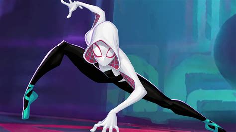 X Gwen Stacy In SpiderMan Into The Spider Verse K HD K Wallpapers Images Backgrounds