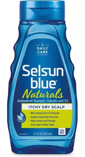 Shampoo Selsun Blue Naturals Dandruff 325ml 11oz