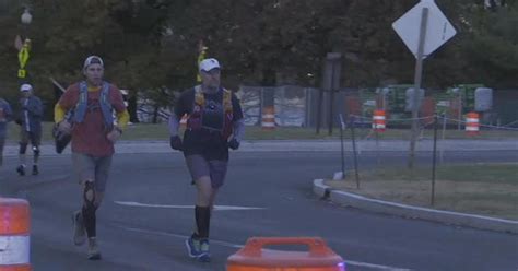Runners Raising Awareness For Veteran Suicide Arrive In Arlington Cbs