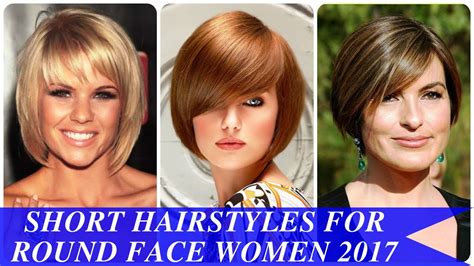 Round face short hairstyles for older women. Short hairstyles for round face women 2017 - YouTube