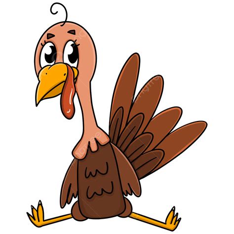 Cute Thanksgiving Turkey Clipart Hd Png Thanksgiving Turkey Clipart Cute Cartoon Turkey Sitting