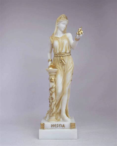 Greek God Hestia Statue