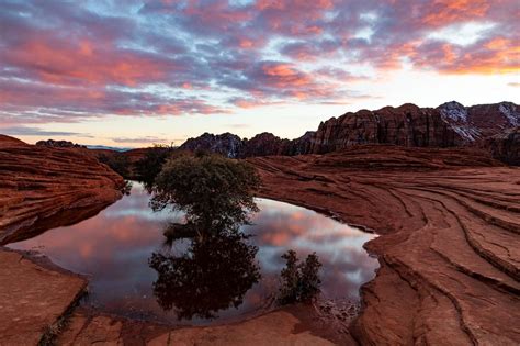 Utah Landscape Photography By James Marvin Phelps Sunset Reflection