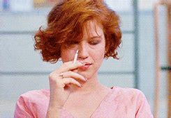 Molly Ringwald Smoking Gif Find Share On Giphy