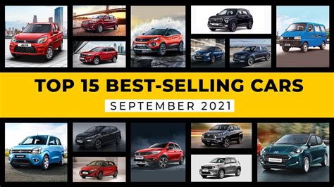 Top Most Popular Best Selling Cars In India In September YouTube