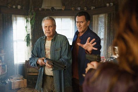 Ash Vs Evil Dead Lee Majors On The Shows Blood And Gore Collider
