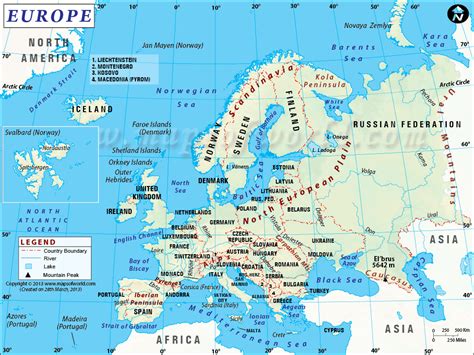 Europe Map Map Of Europe Travelquazcom