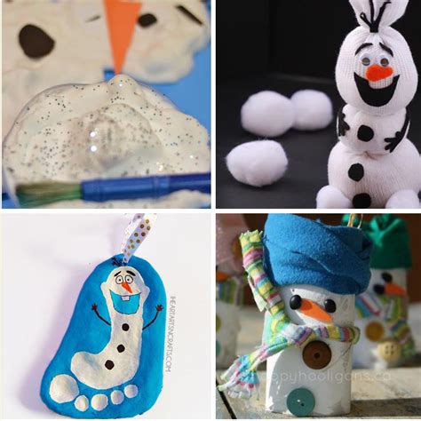 So don't throw your old socks away! 12 Easy Snowman Crafts for Kids to Make and Other Fun ...