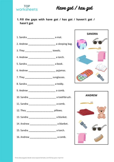 Look The Images And Answer Ficha Para Imprimir Topworksheets