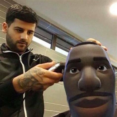 Fortnite Guy Getting A Haircut Staring Default Fortnite Guy Know