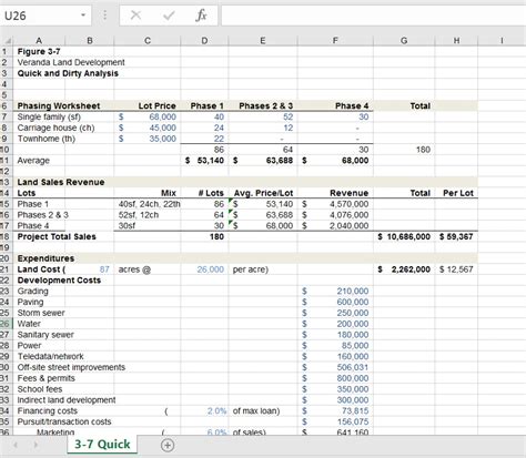 Real Estate Professional Developer S Excel Tool Kit Template Eloquens