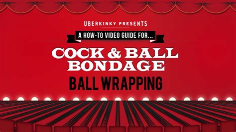 Uberkinky Cock Ball Bondage Ball Wrapping Youtube