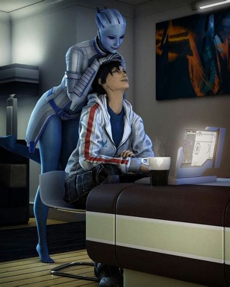 17 Best Images About Femshep And Liara On Pinterest Day Off Plays And