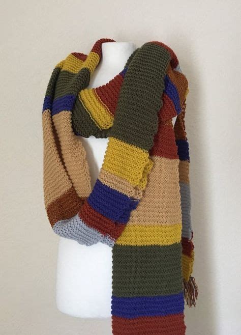 Doctor Who Scarf 4th Doctor Tom Baker Made From Official Bbc Prop