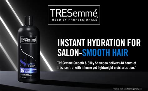 Tresemmé Touchable Softness Anti Frizz Shampoo Shampoo For Shiny Hair Smooth