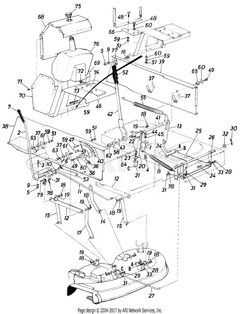 Mtd Lawnflite Mdl 704 327 Parts Diagram For Parts04