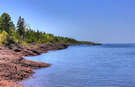 Shoreline Of Lake Superior In The Upper Peninsula Michigan Image