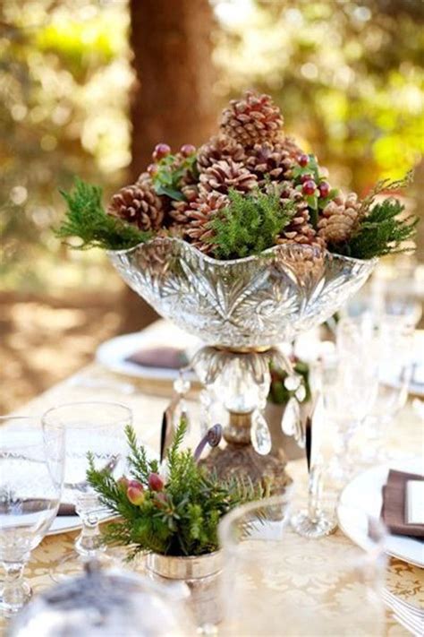 40 Stunning Winter Wedding Centerpiece Ideas Deer Pearl