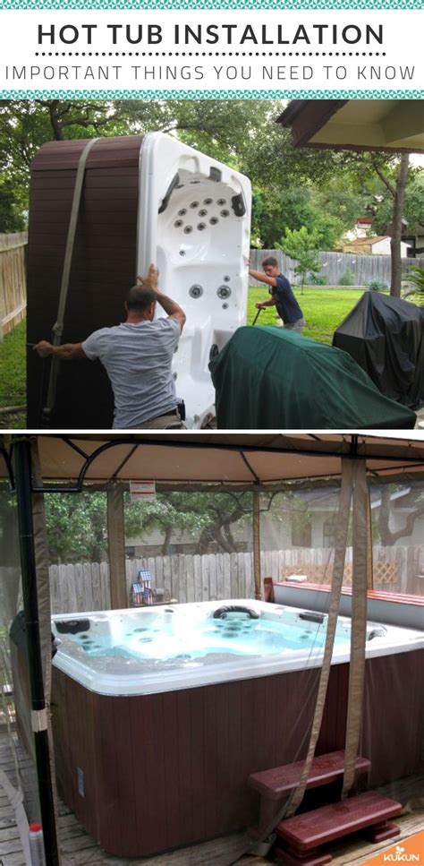 Installing A Hot Tub Requires Proper Planning Budgeting And Preparation So Before You Get
