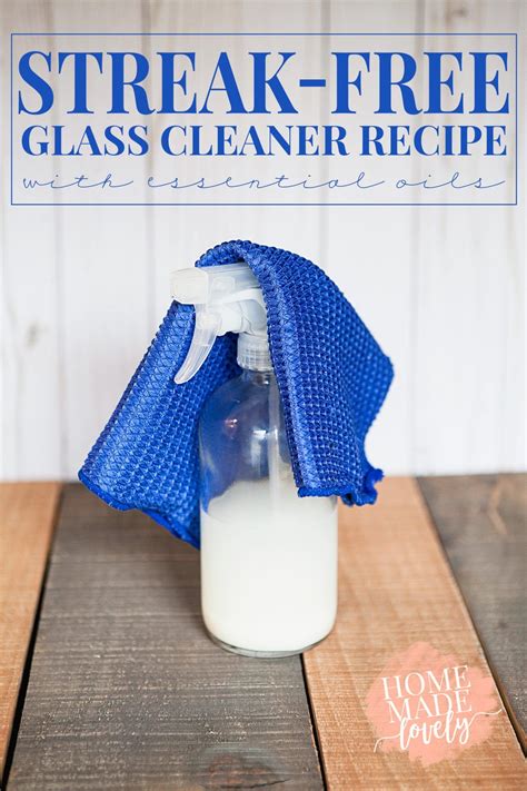 streak free glass cleaner recipe with essential oils recipe glass cleaner recipe glass