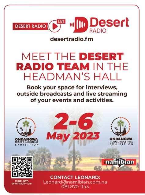The Namibian On Twitter Ad Ondangwa Trade And Inustrial Exhibition