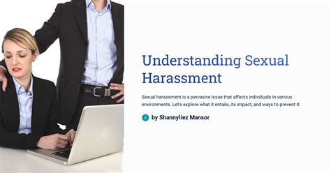 understanding sexual harassment