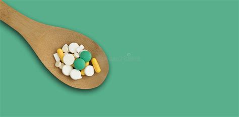 Pharmaceutical Medicine Pills And Tablets Mix Stock Image Image Of