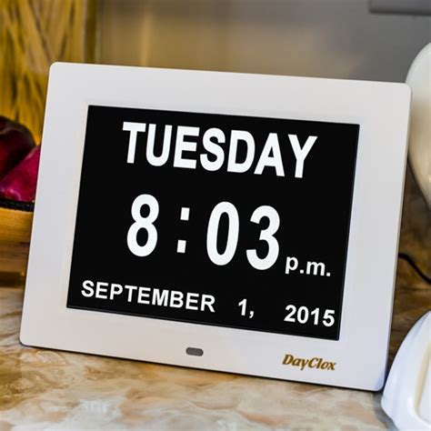 Complete guide to elderly friendly dementia clocks. Alzheimer's Day Clock | Digital Clocks for Dementia ...