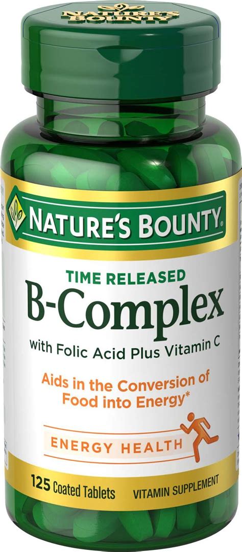 Vitamin b complex, several vitamins that traditionally have been grouped together because of loose similarities in their properties, their distribution in natural sources, and their physiological functions britannica, the editors of encyclopaedia. Amazon.com: Nature's Bounty Vitamin B Complex with Folic ...