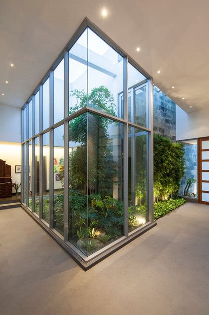 An indoor gardening kit is an amazing gift for any grandmother who enjoys salad. What is an Atrium? | Houzz