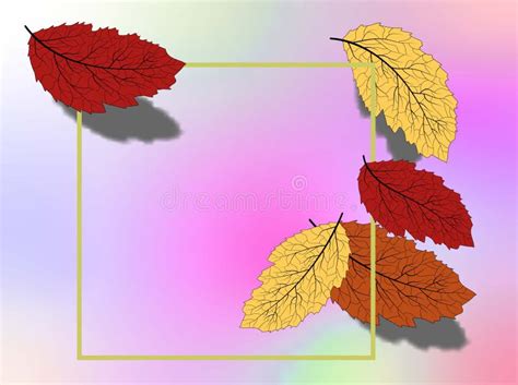 September Fall Autumn Leaves Vector Beautiful Autumn Leaves