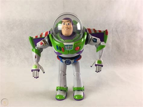 Disney Toy Story Talking Buzz Lightyear Blue Gravity Belt Lights Sounds