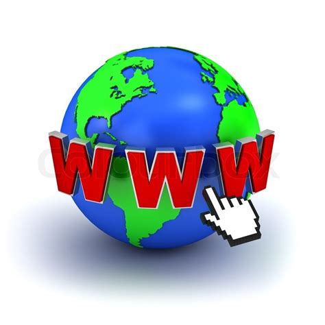 World Wide Web Internet Concept Earth Stock Image Colourbox