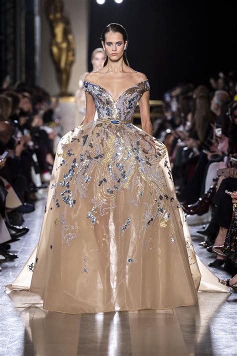 Paris Fashion Week Elie Saab Spring 2019 Couture Collection Tom