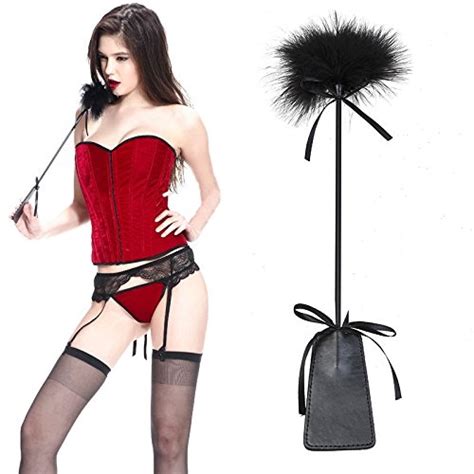 Buy Shuxentm Sex Couple Rubber Whip And Feather Tickler Flirting