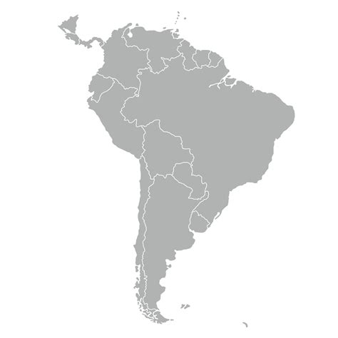 Slepá Mapa Ameriky Jižní I Severní Zdarma Ke Stažení
