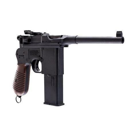C96 Mauser Broom Handle Air Gun Umarex Legends Air Pistol Keep Shooting