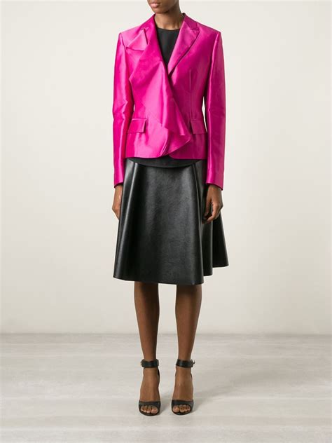 Emanuel Ungaro Draped Lapel Blazer Kety Paniagua Kety