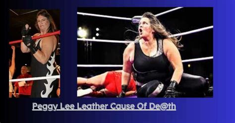 80s Wwe Superstar Peggy Lee Leather Cause Of Deth At The Age Of 64