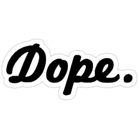 Dope Period Stickers By Imjesuschrist Redbubble