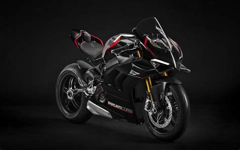 Descargar Ducati Panigale V4 Sp Estudio 2022 Motos Superbikes Negro