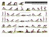 Pictures of Yoga Routine