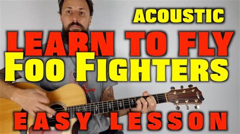 Foo Fighters Learn To Fly Acoustic Lesson Youtube