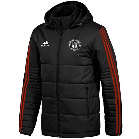 Manchester United Ucl Winter Training Bench Soccer Jacket 2018 Adida