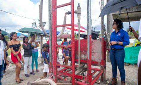 Over 600 Villagers Of Swan To Get Potable Water Guyana Chronicle