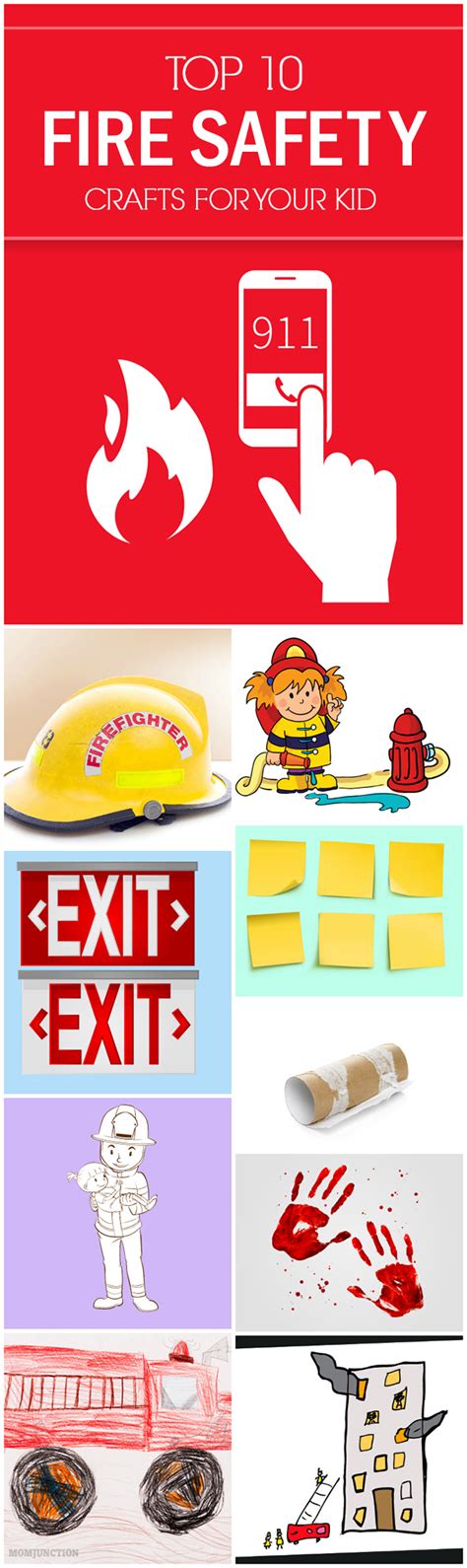 Top 10 Fire Safety Crafts For Preschoolers And Kids