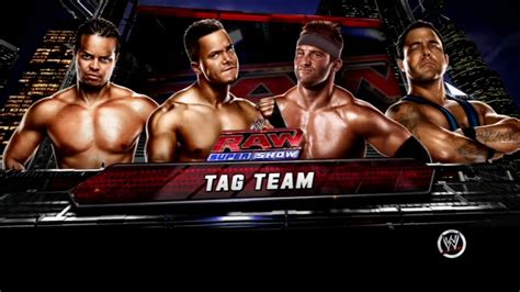 Wwe 13 Primo And Epico Vs Team Cobro Raw 1 Match 1 Youtube